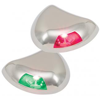 Perko Stealth Series LED Side Lights - Horizontal Mount - Red/Green