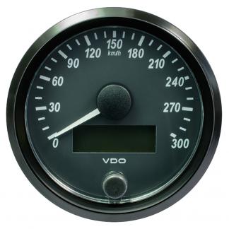VDO SingleViu 80mm (3-1/8") Speedometer - 300 KM/H