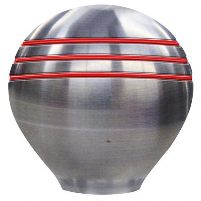 Schmitt Marine Throttle Knob - 1-1/2" - Red Grooves