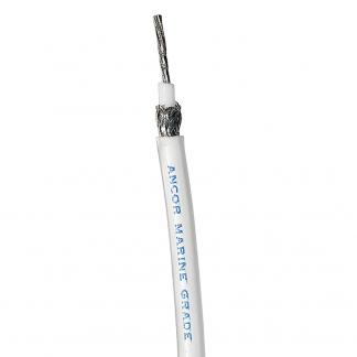 Ancor White RG 213 Tinned Coaxial Cable - 250'