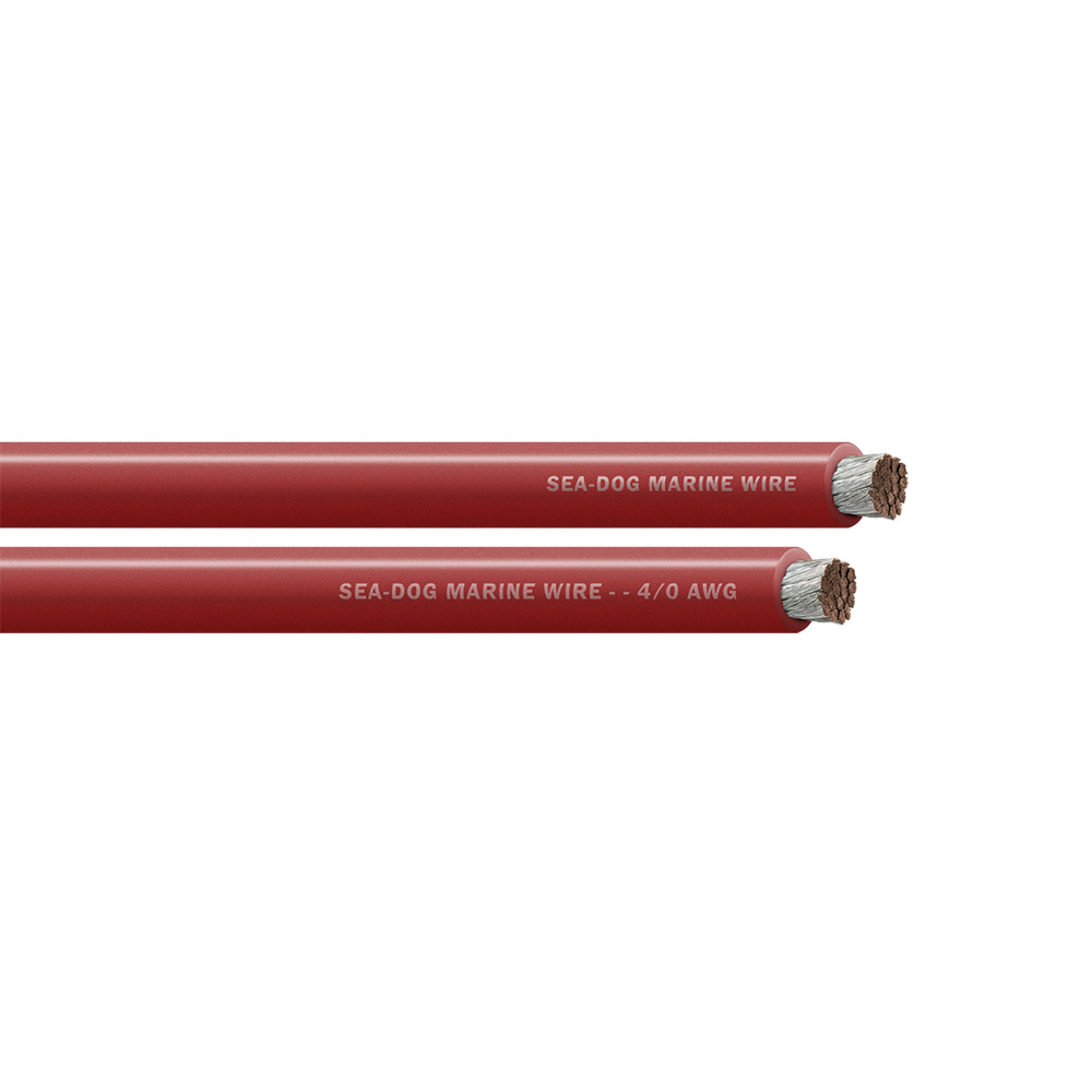 Sea-Dog 4/0 AWG Red Battery Cable - 250' Sea-Dog 4/0 AWG Red Battery Cable - 250'