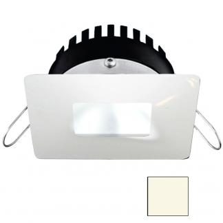 i2Systems Apeiron PRO A506 - 6W Spring Mount Light - Square/Square - Neutral White - White Finish