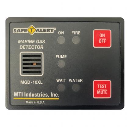 Safe-T-Alert Gas Vapor Alarm Fume, Fire, Bilge Water - Black Surface Mount