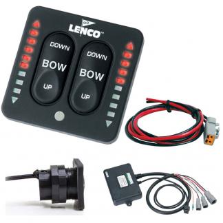 Lenco LED Indicator Two-Piece Tactile Switch Kit w/Pigtail f/Single Actuator Systems