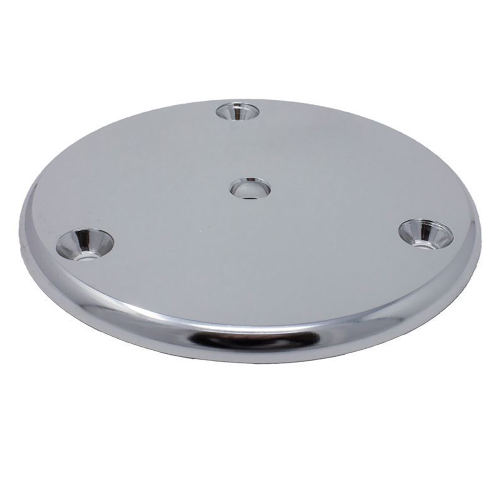 TACO Round Pad 3-Hole Mill Finish - 4-1/2" TACO Round Pad 3-Hole Mill Finish - 4-1/2"