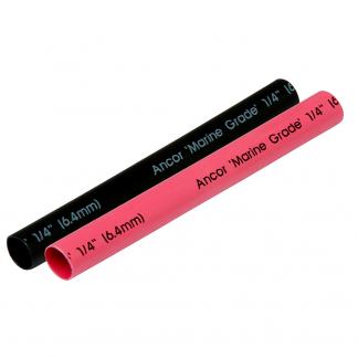 Ancor Heat Shrink Tubing 1/4" x 3" - Black & Red Combo