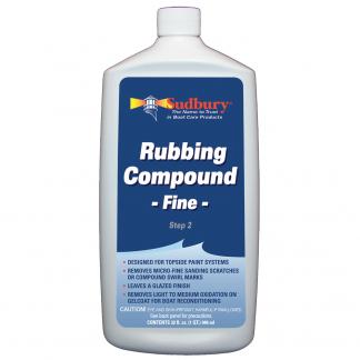 Sudbury Rubbing Compound Fine - Step 2 - 32oz Fluid