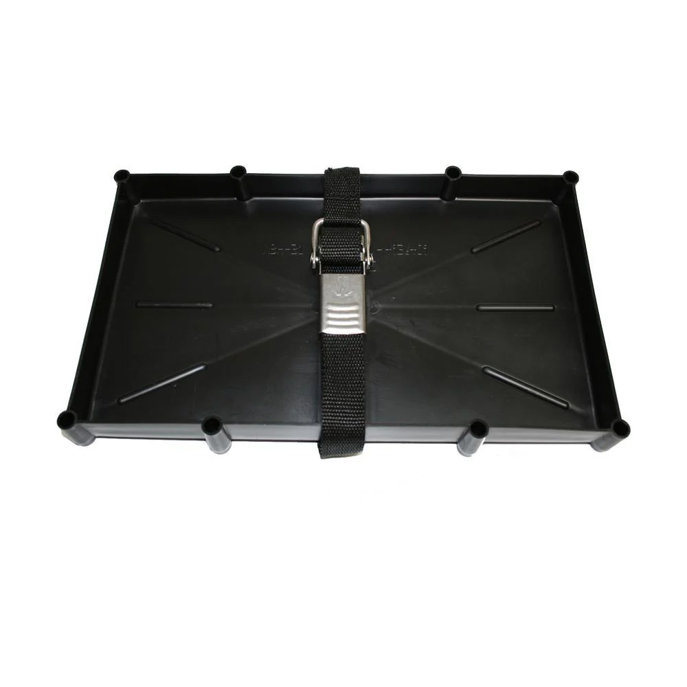 T-H Marine 31 Series Battery Holder Tray w/Stainless Buckled Strap T-H Marine 31 Series Battery Holder Tray w/Stainless Buckled Strap