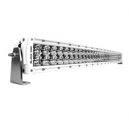 Black Oak Pro Series 3.0 Curved Double Row Combo 40" Light Bar - White