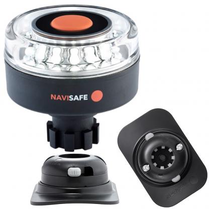 Navisafe Navilight 360° 2NM w/Navibolt Base & RIB Mount - Black