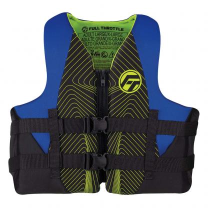 Full Throttle Adult Rapid-Dry Life Jacket - S/M - Blue/Black