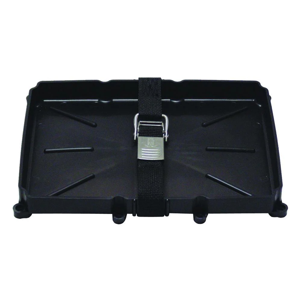 T-H Marine 24 Series Battery Holder Tray w/Stainless Buckled Strap T-H Marine 24 Series Battery Holder Tray w/Stainless Buckled Strap