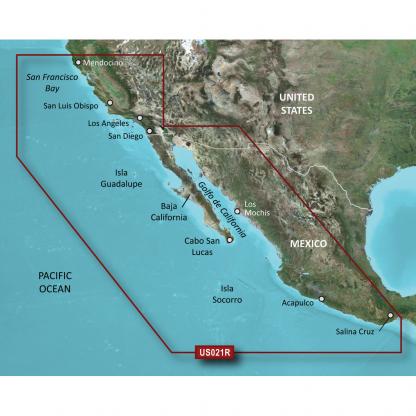 Garmin BlueChart® g3 Vision® HD - VUS021R - California-Mexico - microSD™/SD™