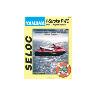 Seloc Marine Shop Repair Manual #1707 Yamaha 4 Stroke Outboards 2005-2010 