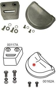 Volvo Penta SX/DP-SM Complete Anode Kit 10278A Performance Metals